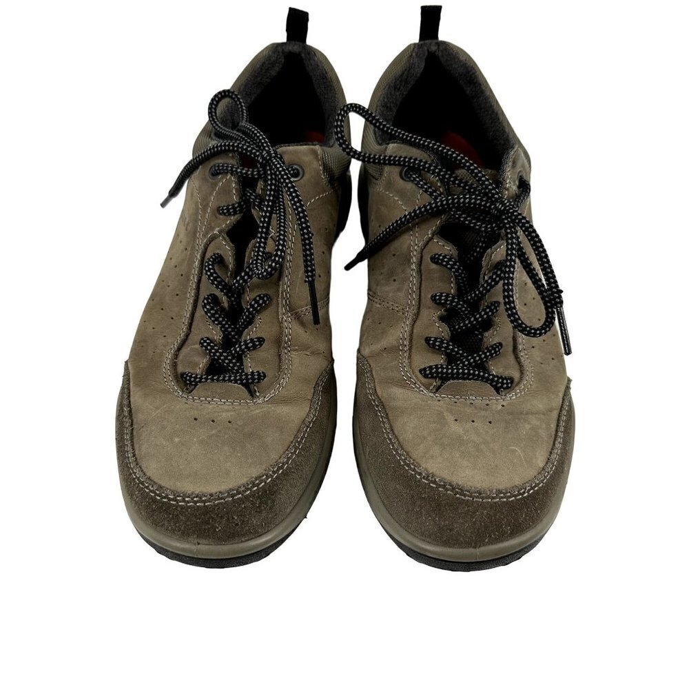 * ECCO Men's Navajo Brown Trooper Cow Sued Yack Nubuck Size 41